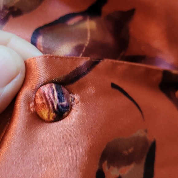 Vintage Satin Cropped Pant Set - Picture 9 of 12